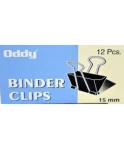 Oddy Binder Clips, 15mm-12pcs