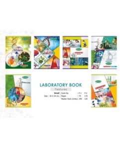 Small Laboratory Book - (Pack Of 12 Pieces) -