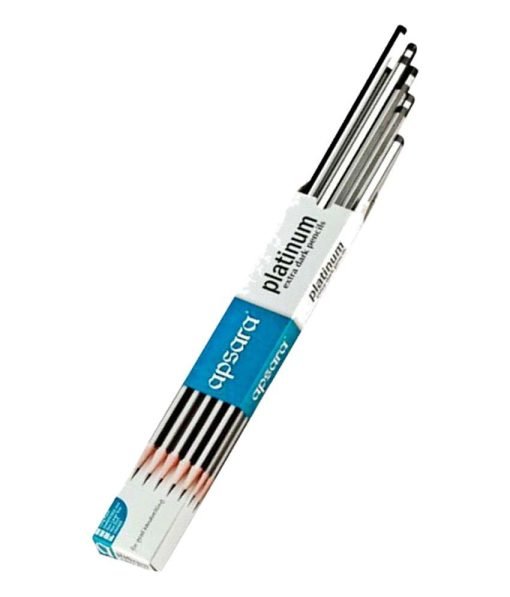 Apsara Platinum Extra Dark Pencil (Pack of 10 Pencils)