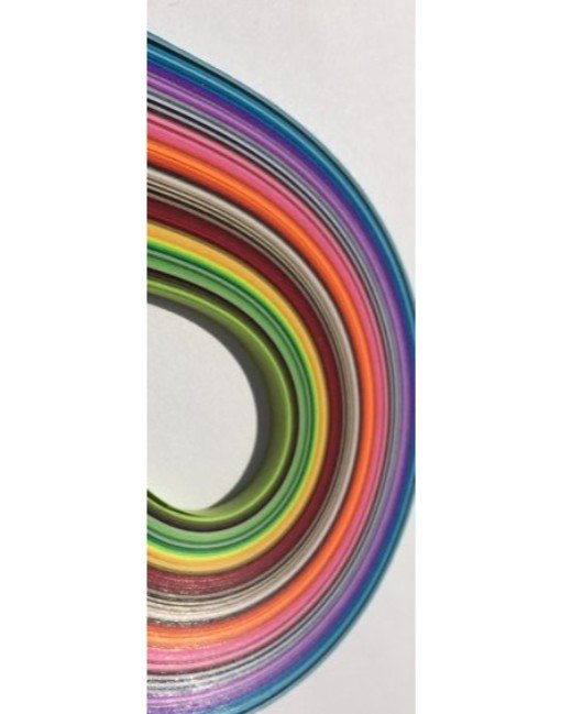 5 mm Quilling Strips Multicolour (Pack of 200 Strips)