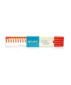 Apsara Glass Marking Pencils Red - 3 Packs