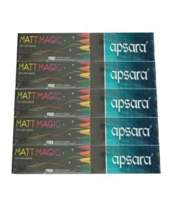 Apsara MATT MAGIC Extra Dark Pencil Set of 10 Pencils 