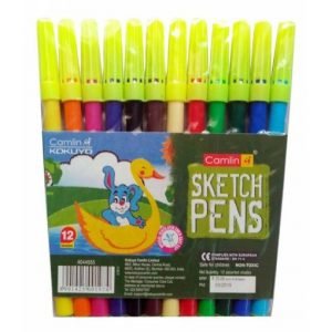 Camlin Big Sketch Pens 12 Colors (Pack of 10)