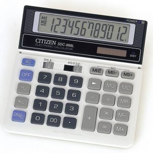 Citizen SDC-868L Basic Calculator (12 Digit)
