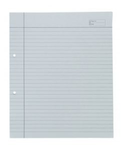 Project Paper One Side Ruled (Pack of 50 sheets)