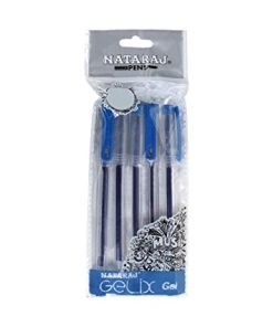 Nataraj Gelix Gel Pens pack of - 5 pieces