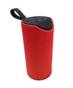 Wireless Bluetooth Speaker with Handle Support U Disk / TF Card / Aux-in / FM – Red