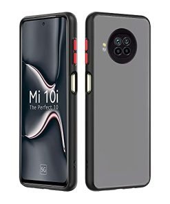 Mi 10i 5G Smoke Back Cover case Black