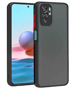 Redmi Note 10S Smoke Back Cover case Black