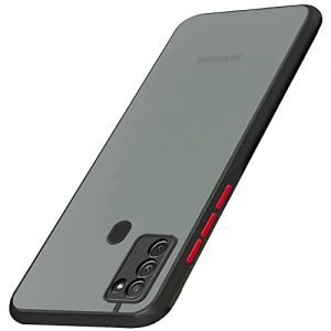 Samsung Galaxy M21 2021 Edition Smoke Back Cover case Black